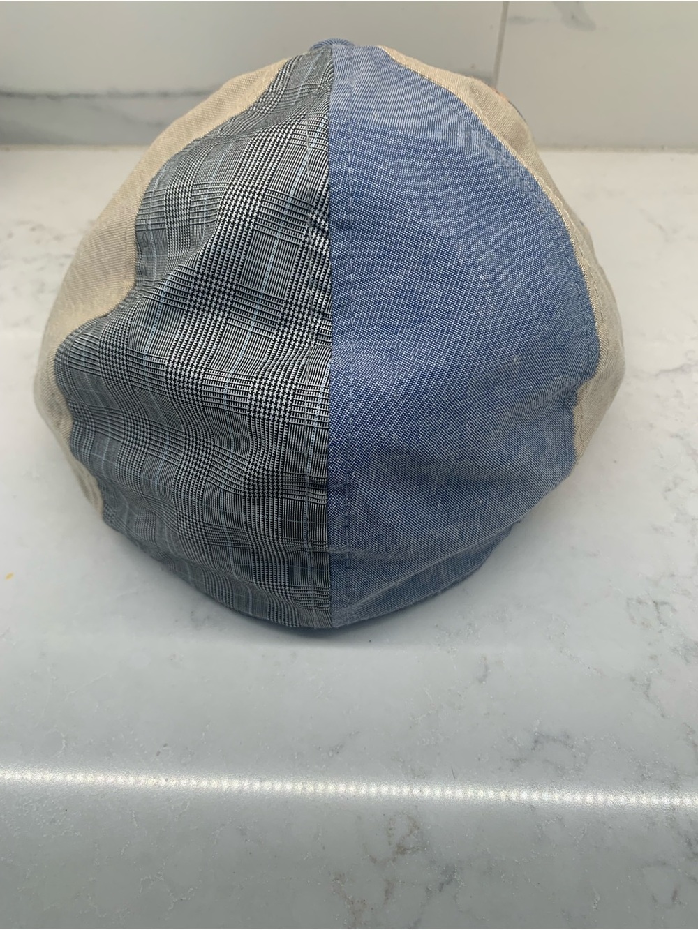 Boston Scally The Kraken Patchwork Derby Cap Hat Size XXL - Picture 4 of 5